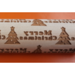 Mintázó nyújtó henger Merry Christmas karácsonyfa