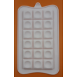 Szilikon csoki öntő forma íves kocka