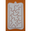 Szilikon csoki öntő forma puzzle