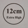 Állítható kerek extra 12cm magas tortaforma 16-30cm