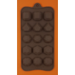 Szilikon csoki öntő ékkő forma 15 darabos 