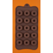 Szilikon csoki öntő karika forma 15 darabos 