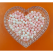 Kép 2/4 - Cukor gyöngy mix fehér-rózsaszín 5mm