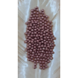 Kép 1/4 - Cukor gyöngy metál rózsaszín 5mm