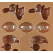 Szilikon csoki öntő forma húsvét 14 darabos 