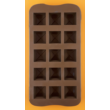 Szilikon csoki öntő forma boríték 15 darabos 