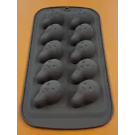 Szilikon csoki öntő sikoly forma 10 darabos 