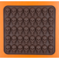 Szilikon csoki öntő koponya forma 40 darabos 