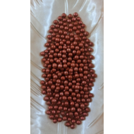 Cukor gyöngy ruby arany 6 mm