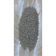 Cukor gyöngy ezüst 3 mm
