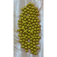 Cukor gyöngy élénk arany 6 mm
