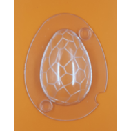 3D tojás polikarbonát csoki öntőforma 