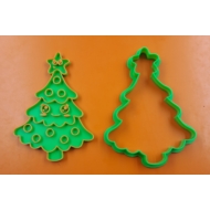 Karácsonyi mókás fenyő kiszúró szett