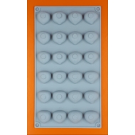 Gesztenye 30 darabos szilikon mousse sütőforma