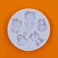 Szilikon forma hello kitty 