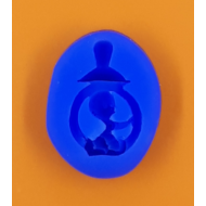 Szilikon forma cumi + baby
