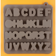 Szilikon csoki öntő forma ABC 27 darabos 
