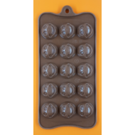 Szilikon csoki öntő forma smile 15 darabos 