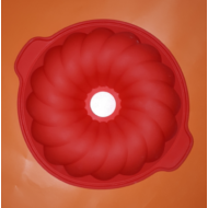 Kuglóf forma 25-cm szilikon sütőforma