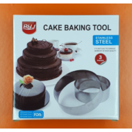 Tortaforma szett kerek