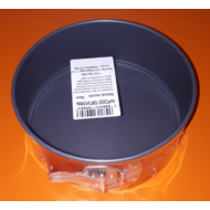 Kapcsos tortaforma piros 18cm