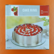 Állítható kerek 8cm magas tortaforma 16-30cm
