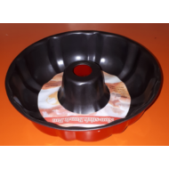 Kuglóf forma piros 23cm