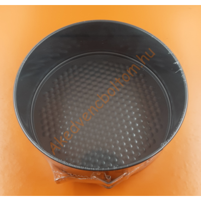 Kapcsos tortaforma fekete 20cm