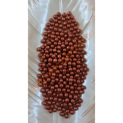Cukor gyöngy ruby arany 6 mm