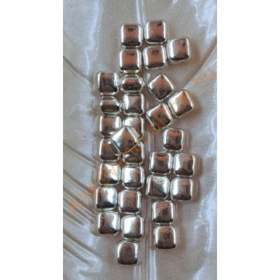 Cukor kocka ezüst 10 mm