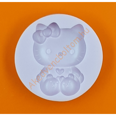 Szilikon forma hello kitty nagy