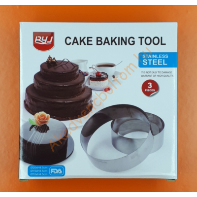 Tortaforma szett kerek