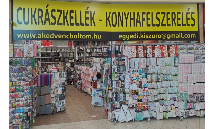 Üzletünk elérhetősége: