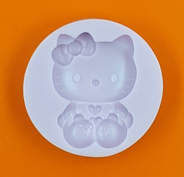 Szilikon forma hello kitty nagy